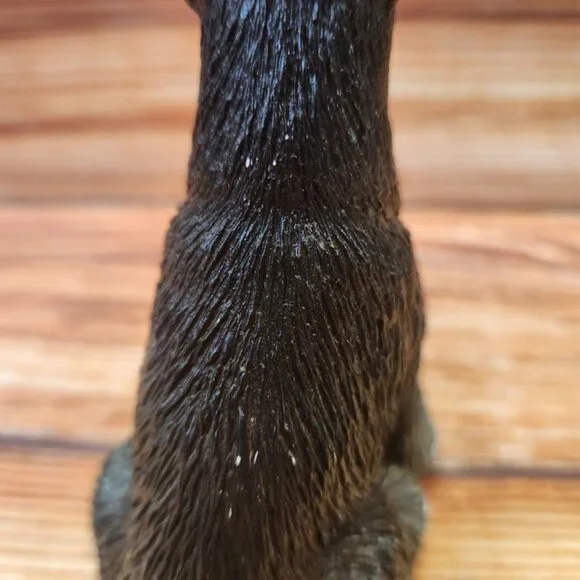 Black/Gray Schnauzer Dog Figurine 4 inch Adopt-A-Pet by Art Collectibles - Picture 5 of 11